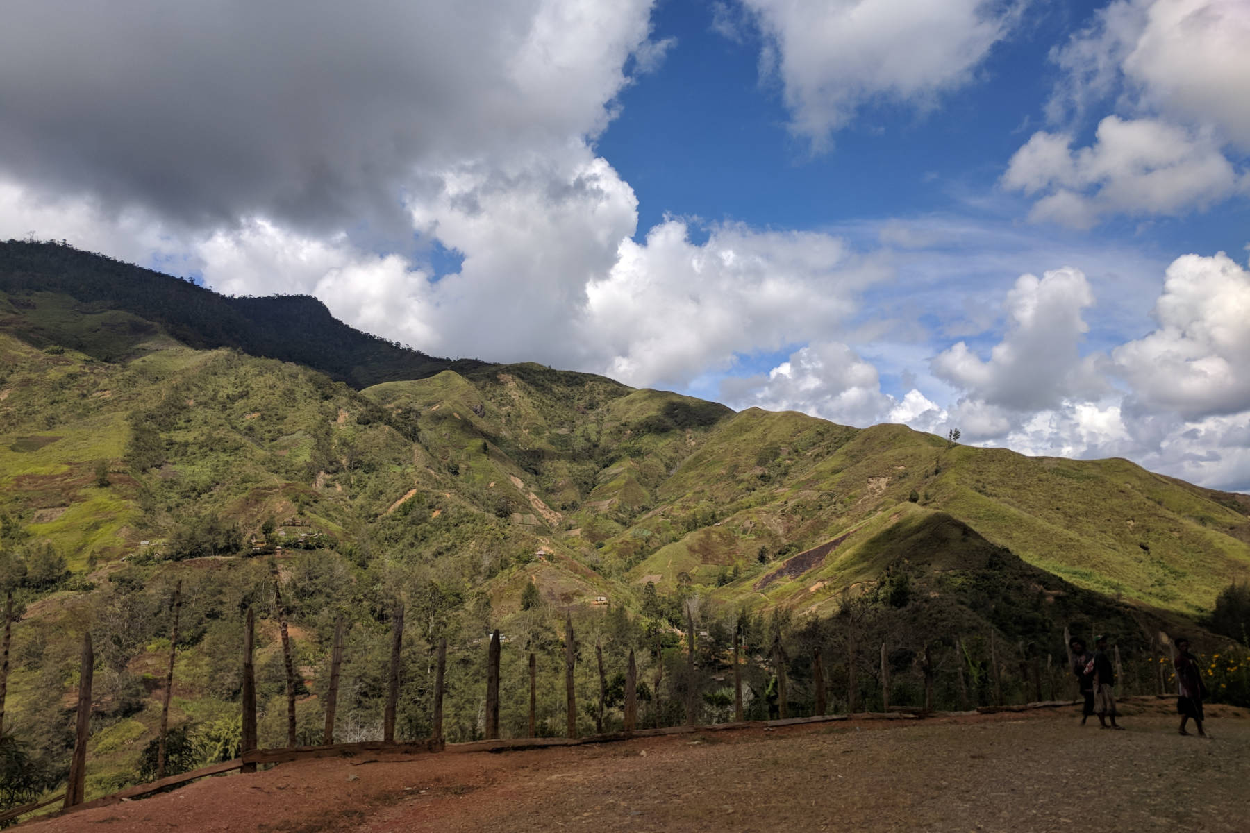 Papua New Guinea hillside